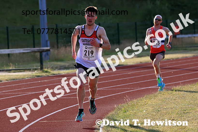 Senior Mens 2025 Sunderland 5k, Silksworth, Sunderland. Photo: David T. Hewitson/Sports for All Pics